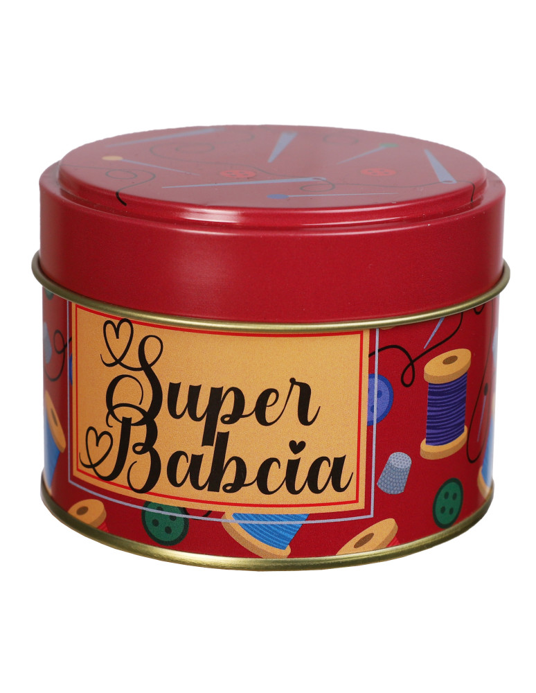 Długie - Skarpetki damskie Super Babcia w ozdobnej puszce WZÓR 1 - produkt moraj.pl 4