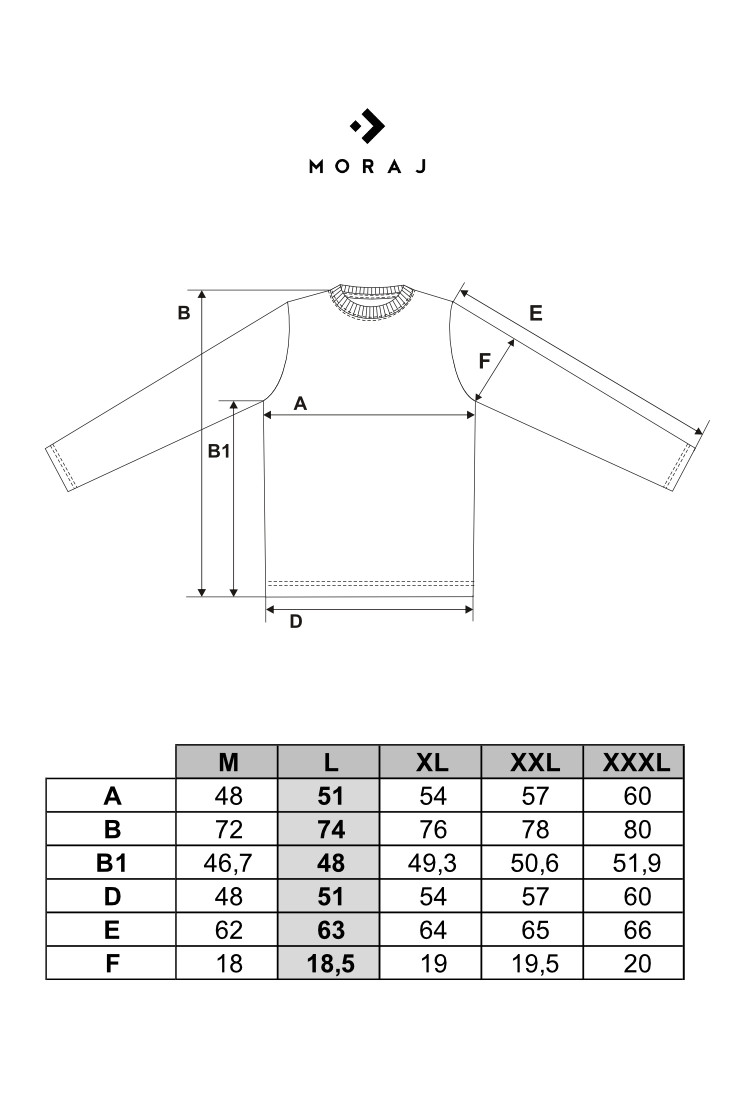 Męska koszulka z długim rękawem longsleeve basic Męska koszulka z długim rękawem longsleeve basic